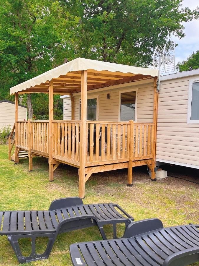 Mobil Home Camping 4 Etoiles Les Viviers 2 Chambres Lège-Cap-Ferret Exteriör bild